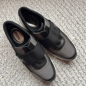 Michael Kors Black & White Tennis Shoes